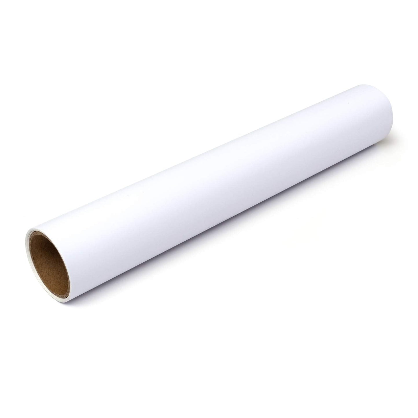 Premium White Removable Vinyl, 12" x 15 FT Roll Self-Adhesive White Temporary Vinyl for Walls, Crafts, Indoor Home Décor, Cricut, Silhouette, Repositionable Matte Black Vinyl by Turner Moore Edition