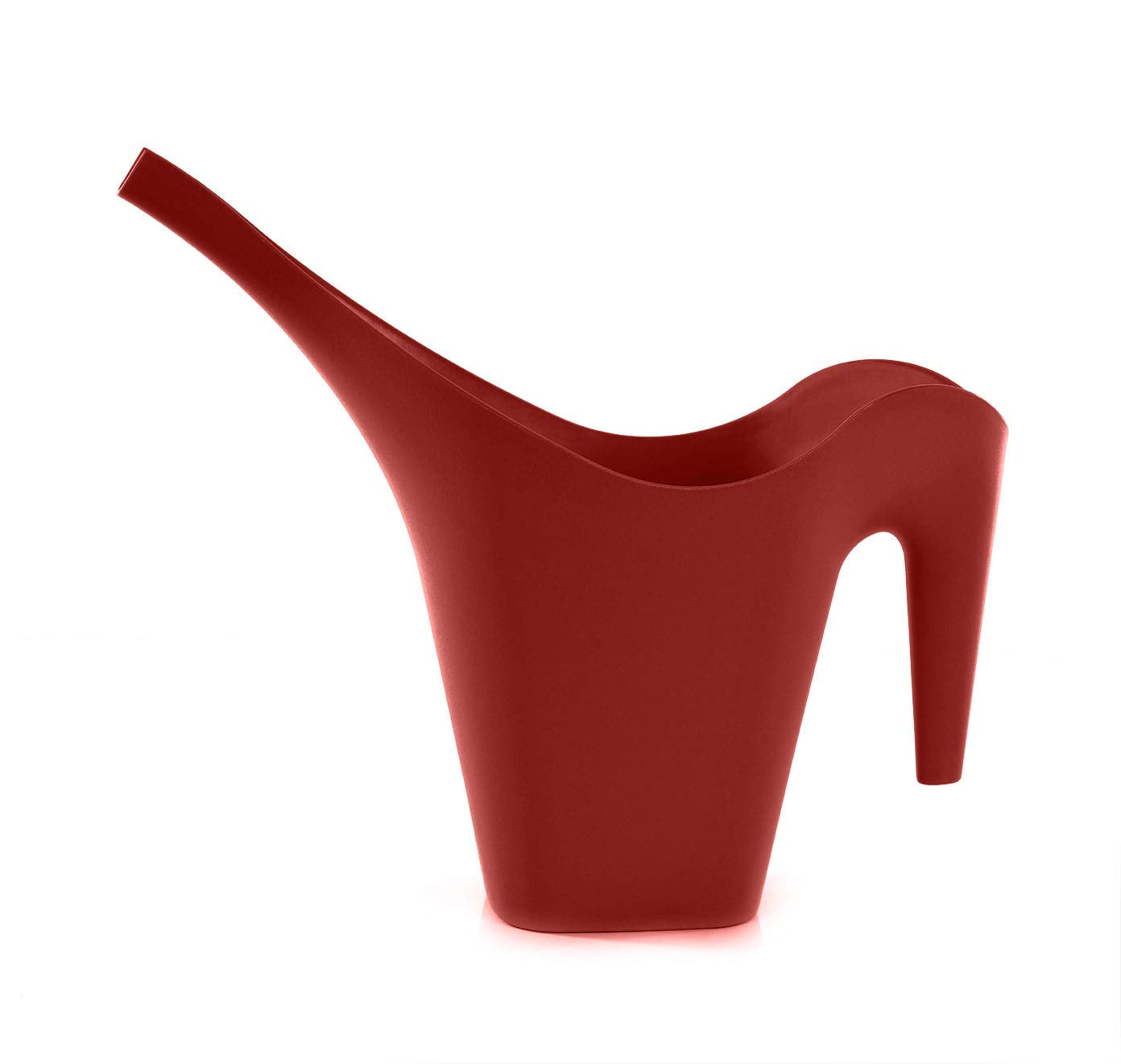 Mintra 1/2 Gallon Plant Watering Can, Indoor Outdoor Water Can for Plants, Long Spout Plastic Water Pitcher for Watering Flower Succulent, Durable and Lightweight, 2L/68 oz, 1 Pack, Burgundy