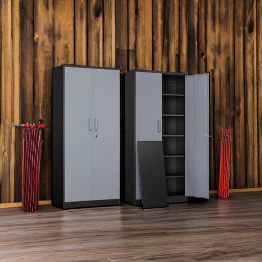Yizosh Metal Garage Storage Cabinet