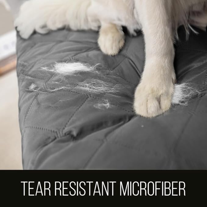 Sofa Shield® Couch Slip Covers for Dogs, Reversible Furniture Protector