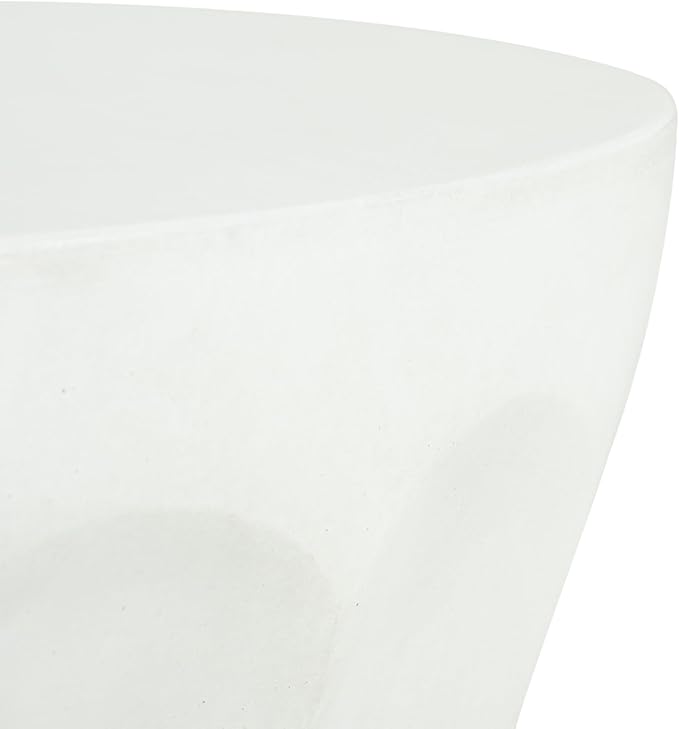 Christopher Knight Home Earleant Outdoor Side Table, Lightweight Concrete