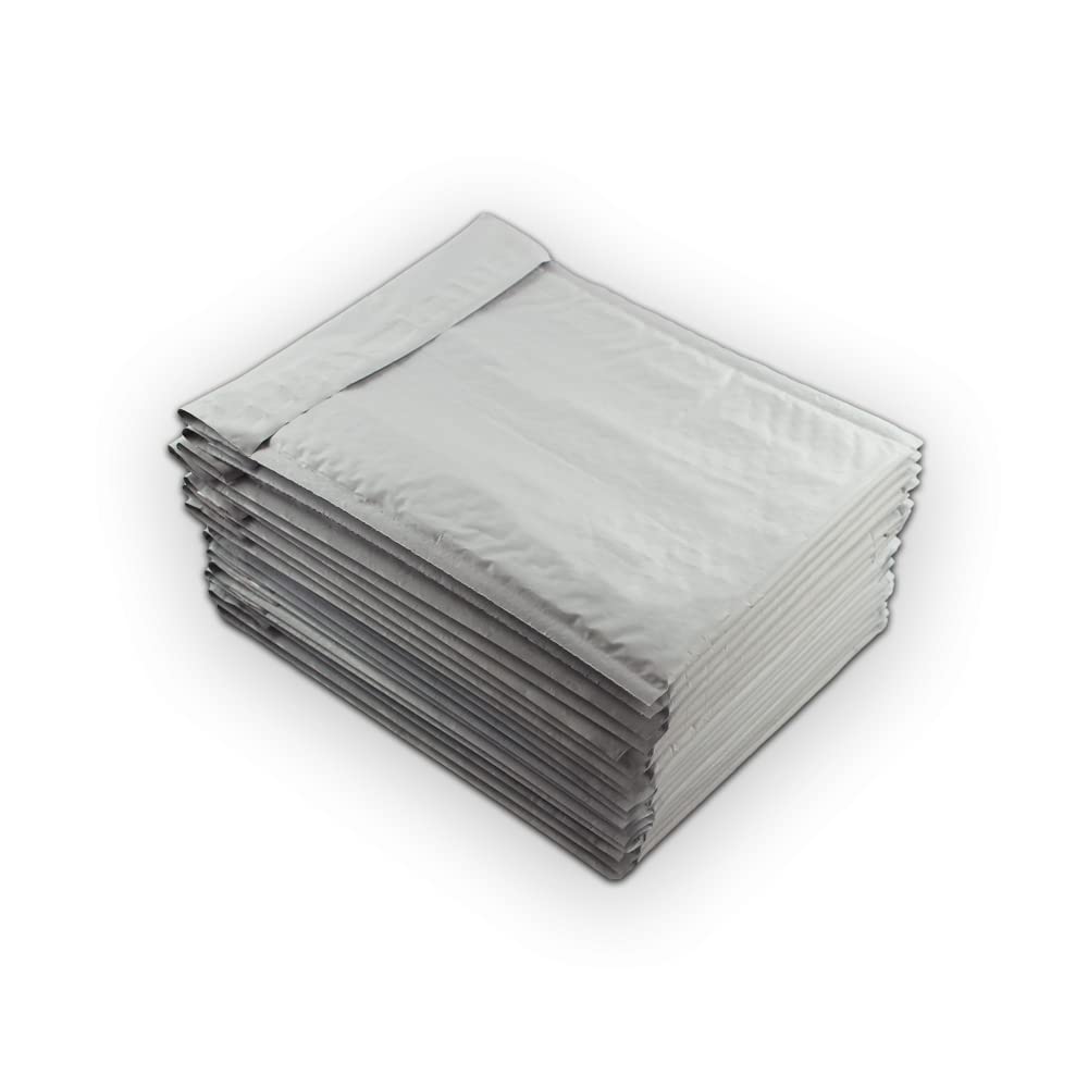 25 EcoSwift Size #DVD 7.5 x 10 Poly Bubble Mailers Self Sealing Bulk Padded Shipping Supplies Packaging Envelopes Bags DVD 7.5 by 10 inches