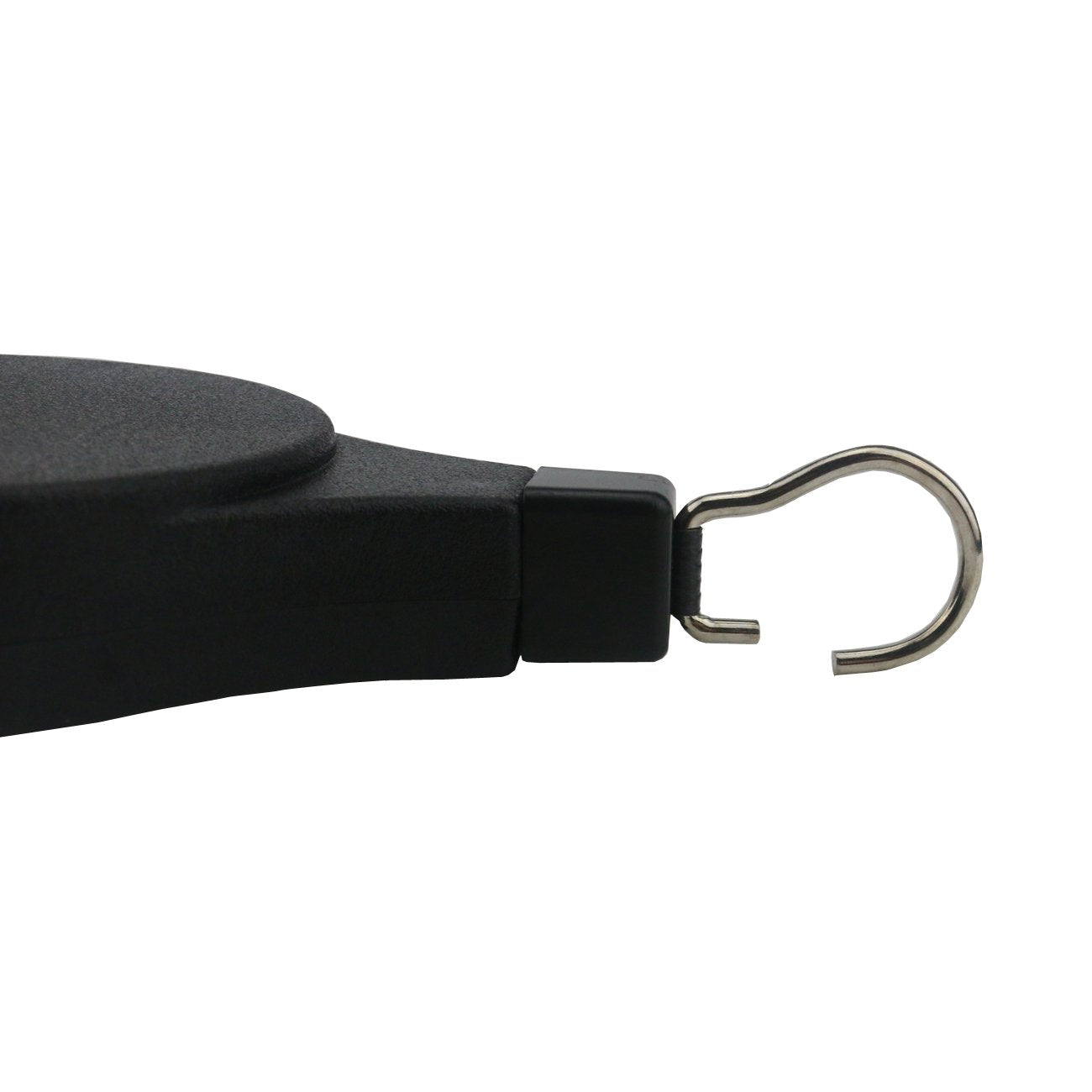 Ogrmar Plant Pulley Retractable Pulley Plant Hanger Hanging Flower Basket Hook Hanger for Garden Baskets Pots and Birds Feeder in Different Height Lower and Raise Pack of 4 (Black x4)