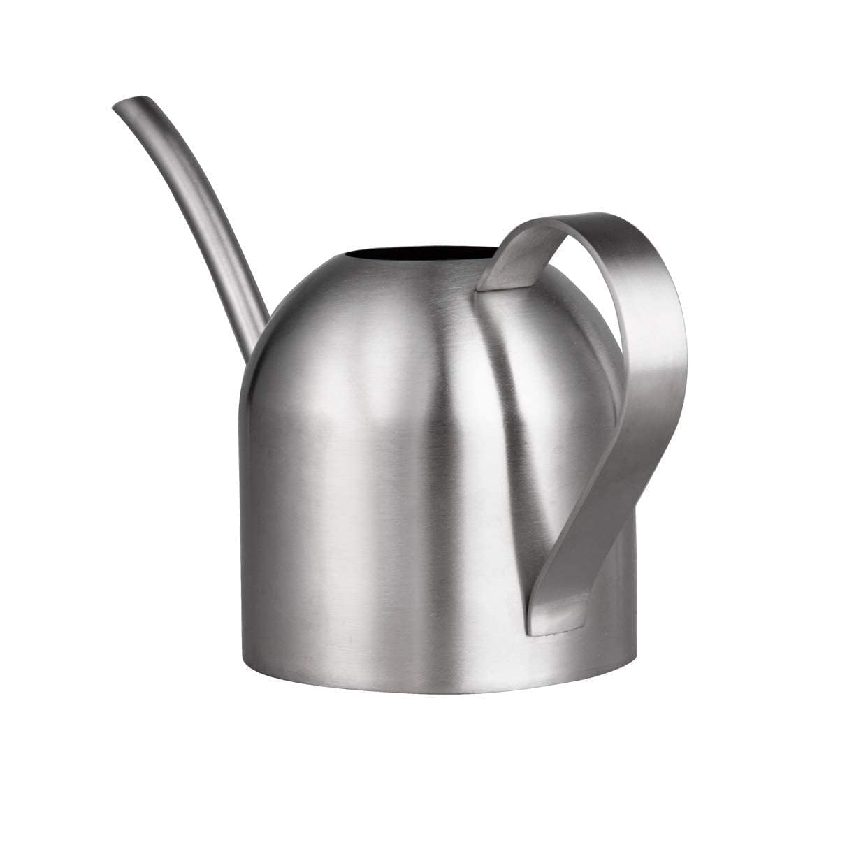 IMEEA Indoor Watering Can for House Plants 33oz/1L Brushed Stainless Steel Watering Can with Long Spout for Succulents, Bonsai