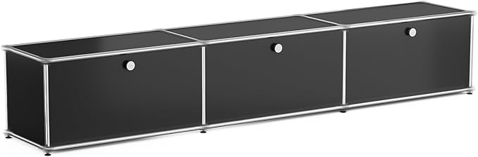 Modern Storage Cabinet Versatile Free-Standing Organizer