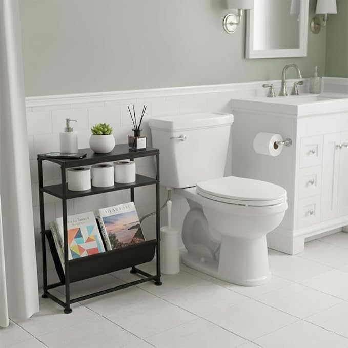 Narrow End Table for Small Spaces