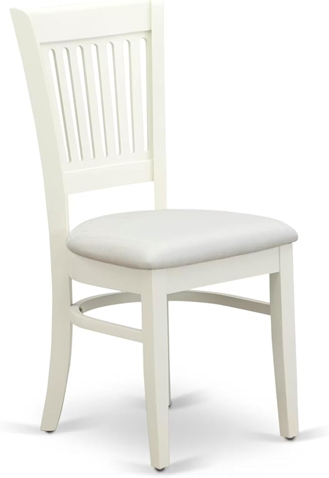 East West Furniture ANVA3-LWH-C 3 Piece Dining Table Set