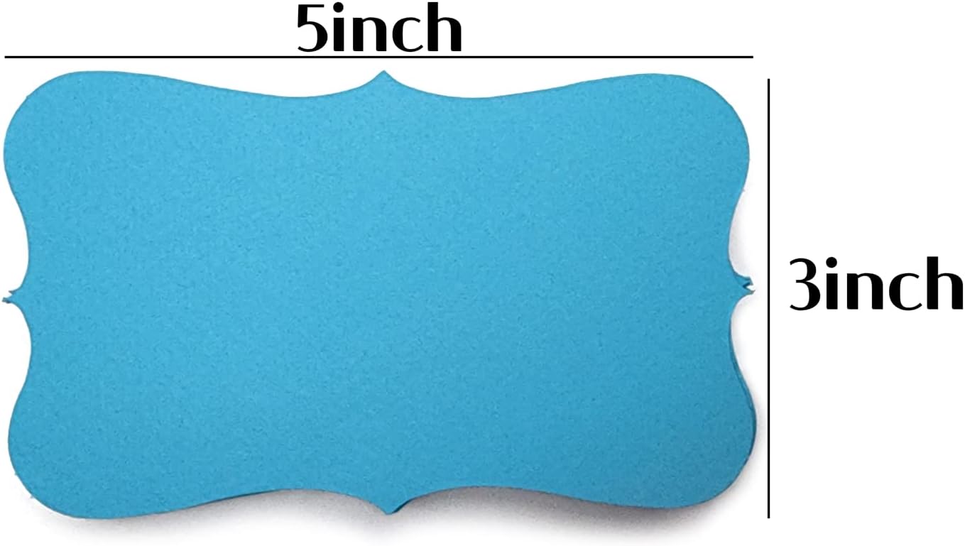 PPAPPAPPIYO 3x5 index card/Set of 72 Blank index cards 180gsm (BLUE)
