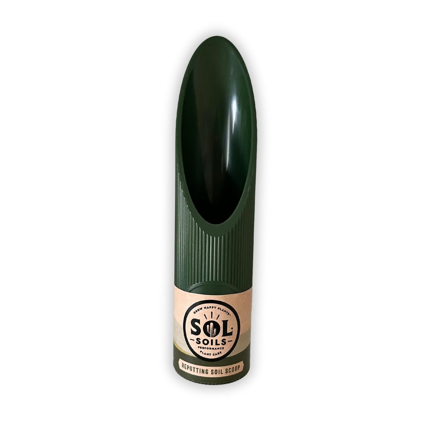 Sol Soils Granola Guy’s Scrumptious 8" Small Scoop for Transplanting, Potting, Repotting & Plant Care – Durable Gardening Tool for Soil, Sand, & More