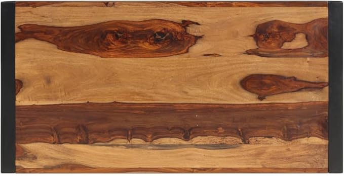 Coffee Table 47.2"x23.6"x15.7" Solid Sheesham Wood, End Tables, Living Table