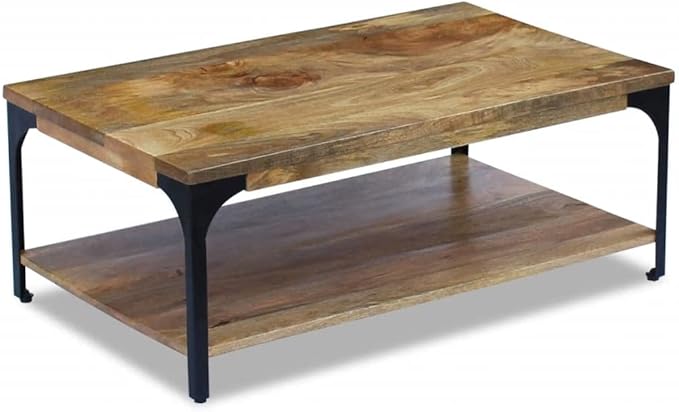 Solid Mango Wood Coffee Table