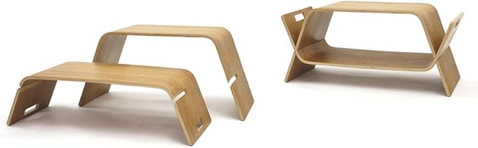 OFFI Embrace Media Storage or Tables Co., Finish = Birch