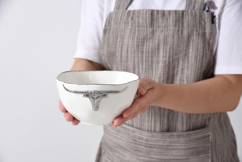 Pampa Bay Longhorns Small Bowl, 5.5" x 5.5" x 3.25"