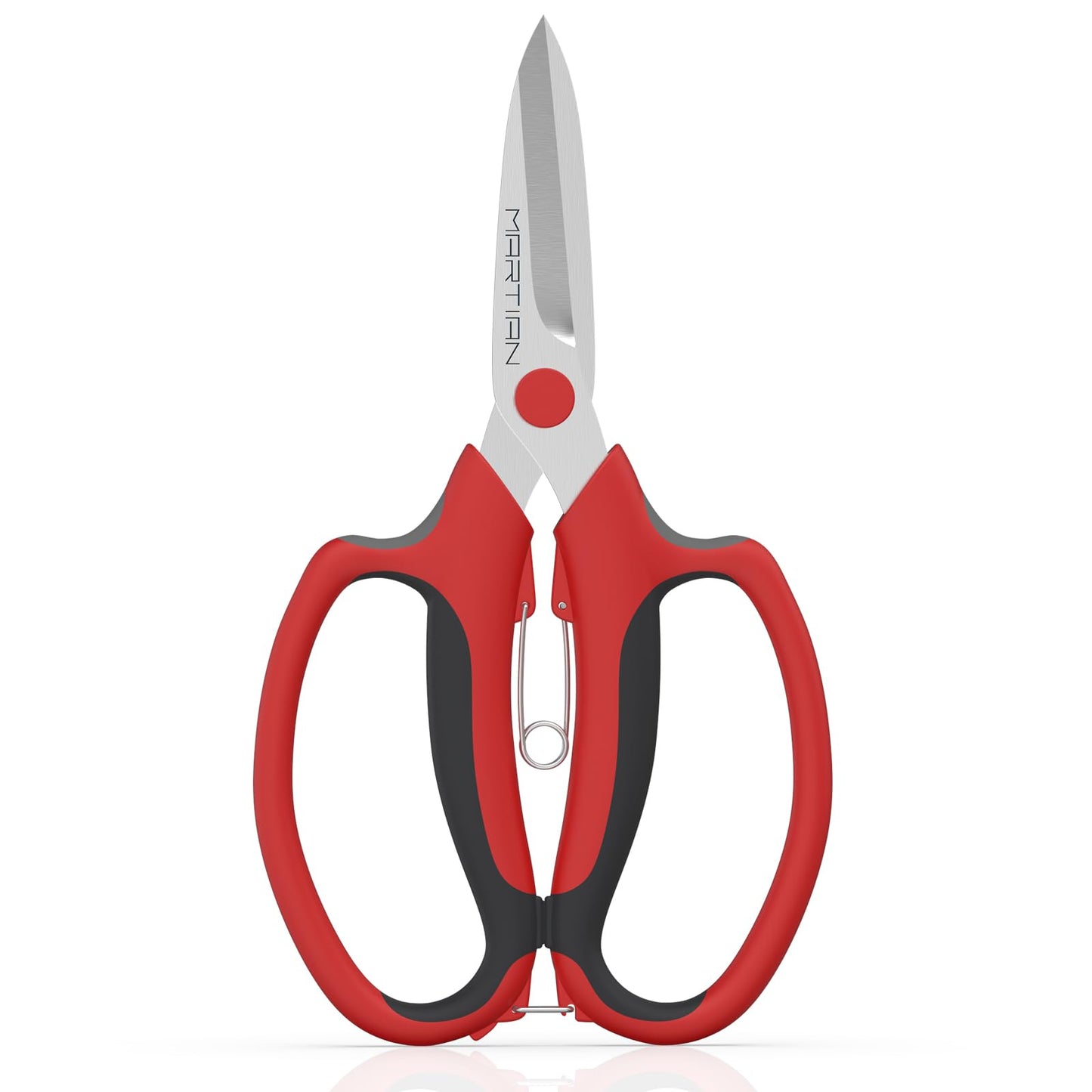 Florist Scissors – Japanese 420 J2 Stainless Steel Blades, Sharp Precision Shears for Flower Arranging, Stem Cutting & Crafting | Ergonomic Grip