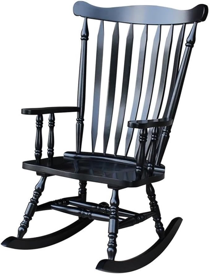 International Concepts Williamsburg Rocker Antique Black