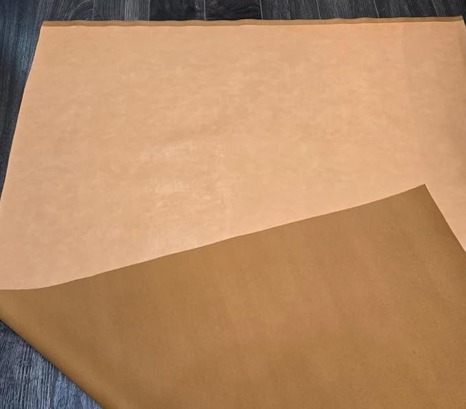 Camel Soft Faux Leather Fabric PU Leather by The Yard Synthetic Pleather 0.9 mm
