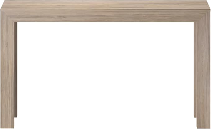 Plank+Beam Modern 56 Inch Console Table, Solid Pine Wood Entryway Table