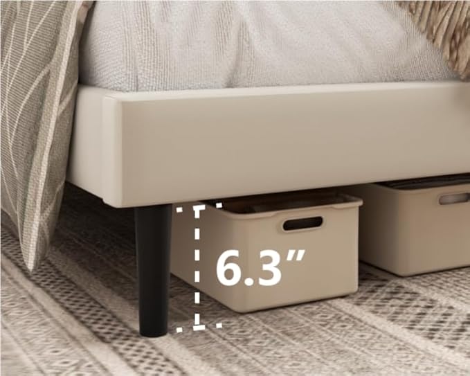 HAOARA Queen Size Platform Bed Frame