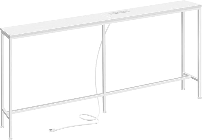 SUPERJARE 70 Inch Console Table