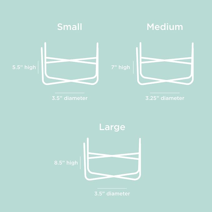Waggo Simple Solid Dog Bowl and Dog Bowl Stand - Single Iron Stand with Single Ceramic Feeder or Water Bowl (Dolphin, Small)