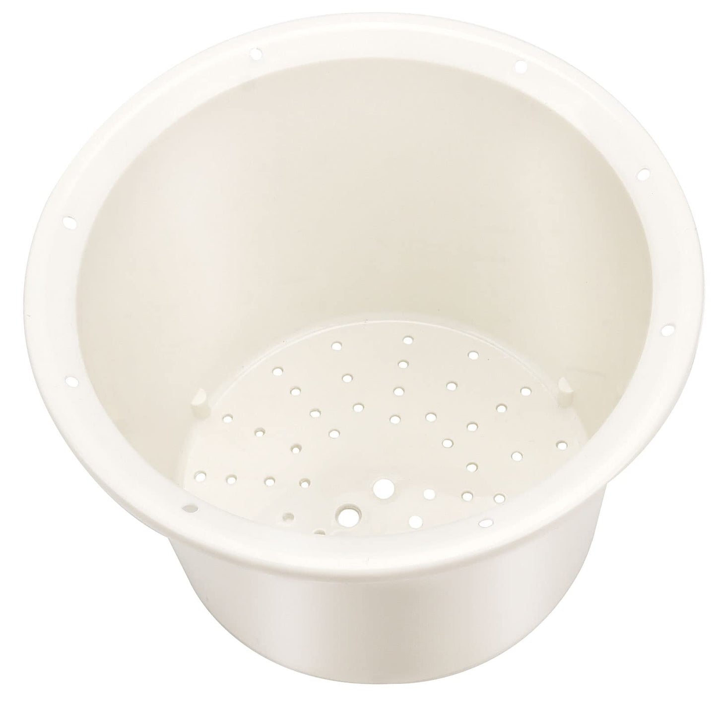 MAHIONG 5 Pack 7 Inch Self Watering Planters with White Wick, Plastic Self Watering Pots for Indoor Plants Flowers House Garden, African Violet Pot, Clear & White