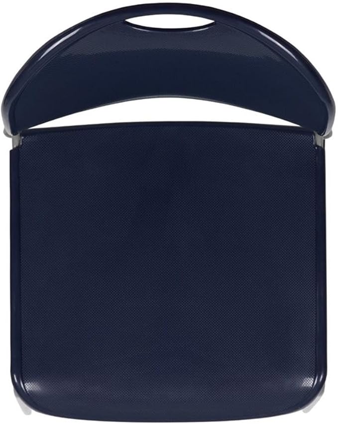 Flash Furniture HERCULES Series 880 lb. Capacity Navy Ultra-Compact Stack Chair