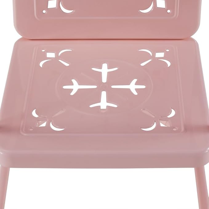 Crosley Furniture Azalea 2-Piece Outdoor Chair Set, Vintage Retro Metal Patio