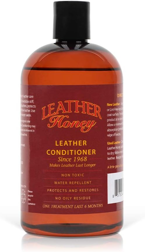 Leather Honey Best Leather Conditioner Since 1968.