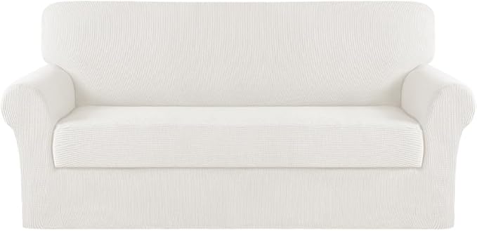 Turquoize Stretch Sofa Slipcover 2 Pieces Sofa Cover Couch Cover