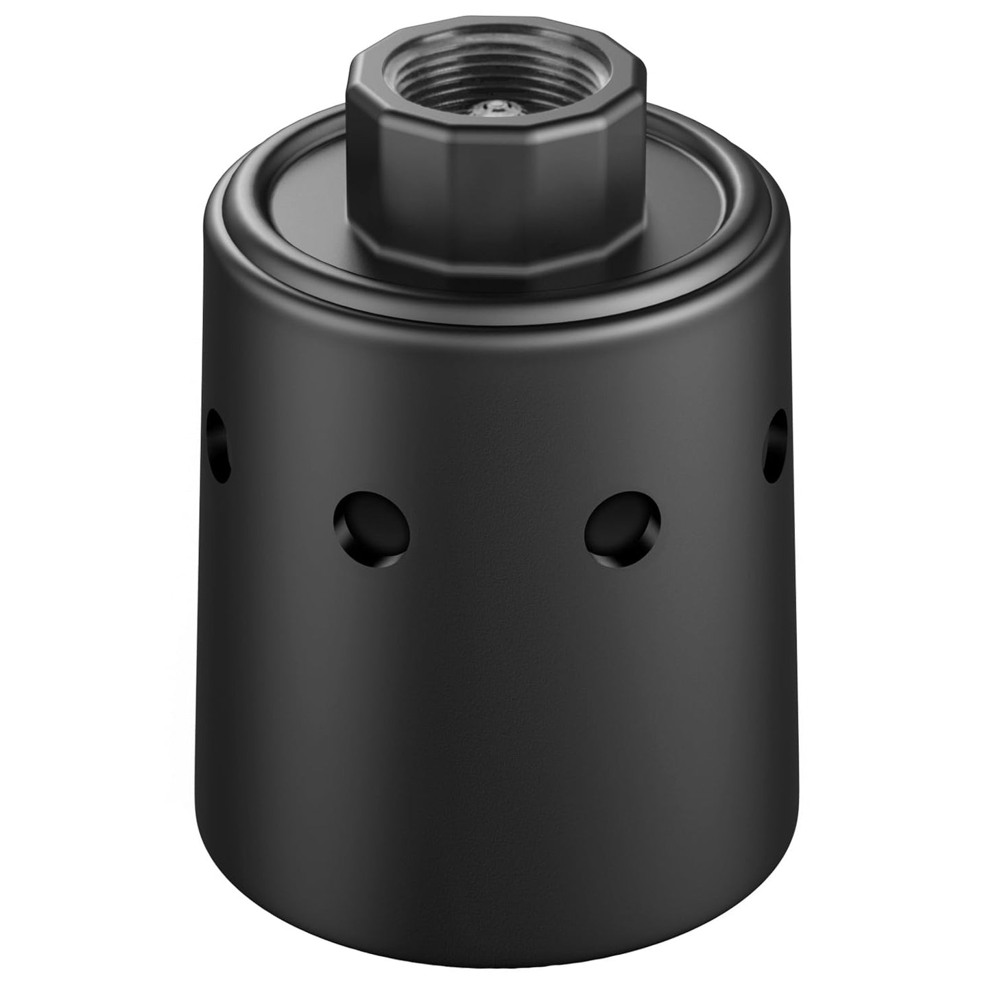 Water Tank Float Valve, Automatic Water Level Control FloatValve, WaterTrough Float Valve for Livestock, Pools, Ponds - Nylon Resin Black