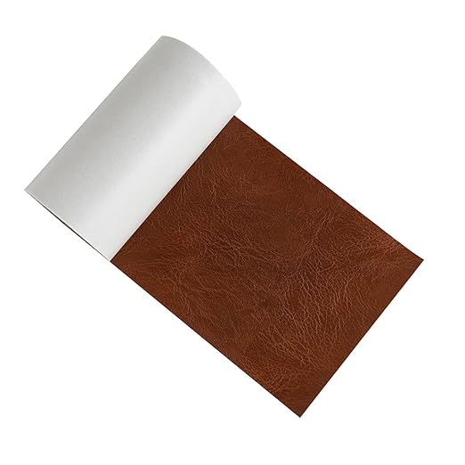 Leather Repair Tape kit Patch Heavy Duty, Retro Brown 4 x 60inch Self Adhesive