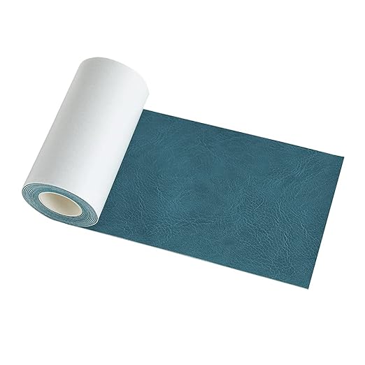 Leather Repair Tape kit, Peacock Green 4 x 60inch Self Adhesive Patch
