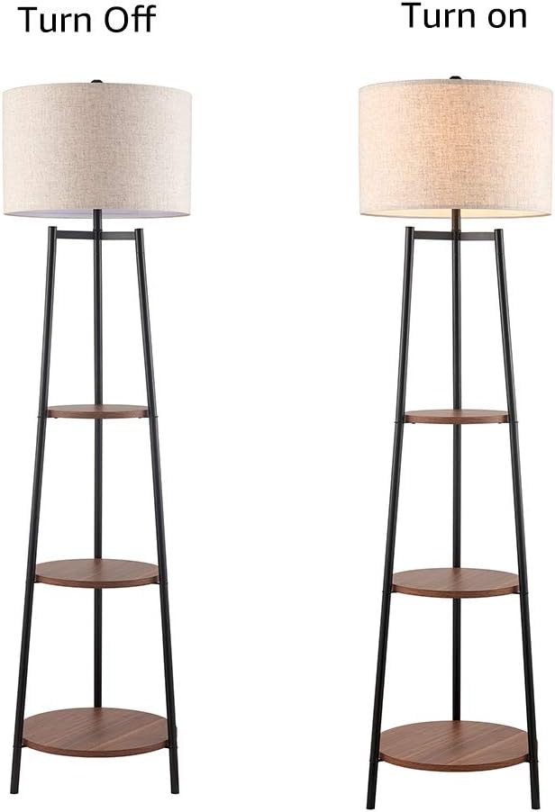 ROSEN GARDEN Floor Lamp, Standing Reading Light
