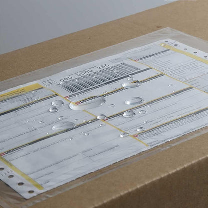 7.5'' x 5.5'' Packing List Pouches, Shipping Label Envelopes Clear Adhesive Top Loading Packing List - 1000 Packs