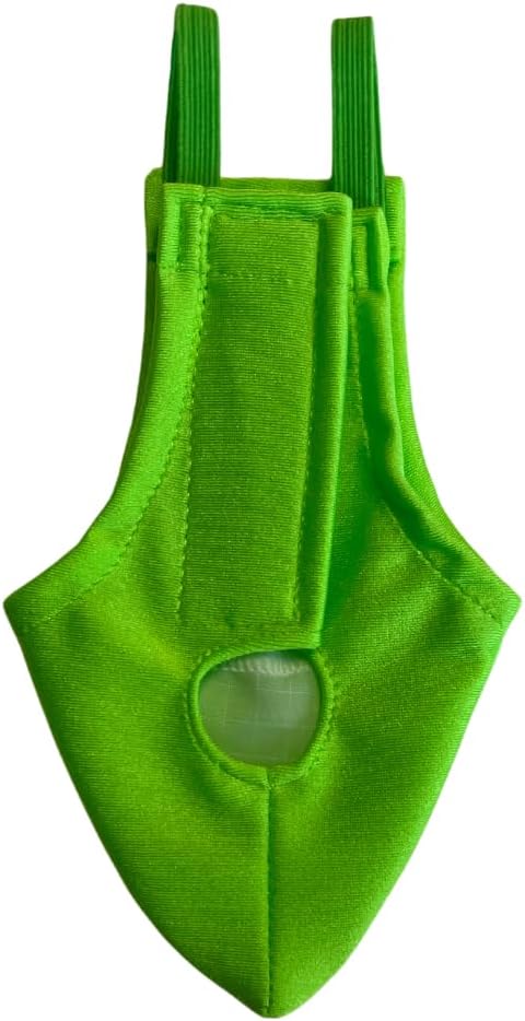 Avian Fashions FeatherWear FlightSuit X-Wide(9) Bird Diaper in Lime Green
