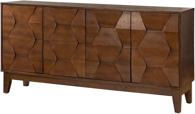 HULALA HOME Mid Century Sideboard Buffet Cabinet
