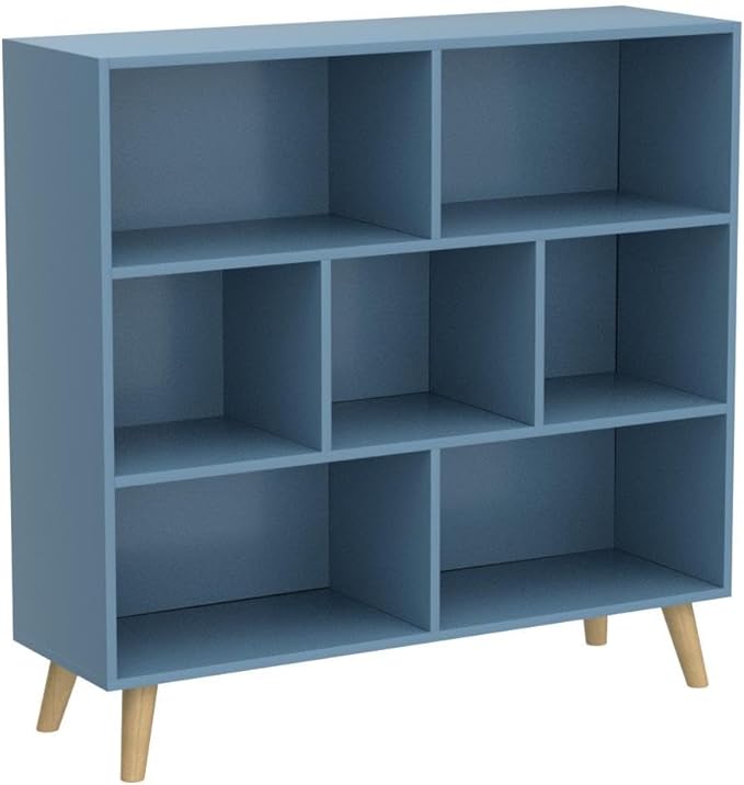 IOTXY Wooden Open Shelf Bookcase