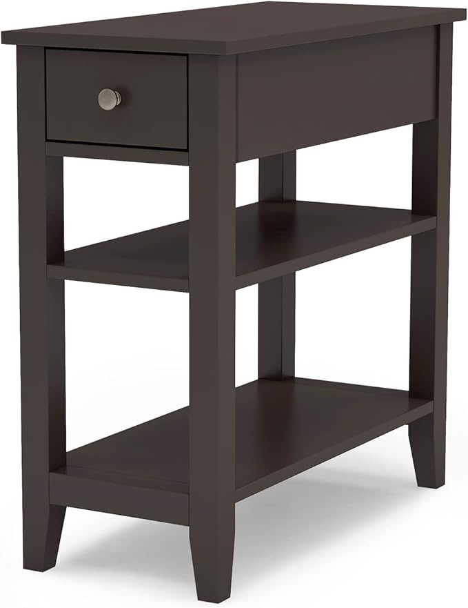 ChooChoo Side Table Living Room, Narrow End Table