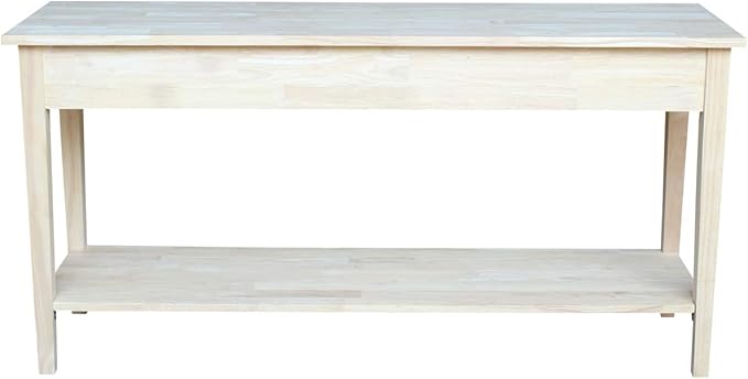 IC International Concepts Spencer Server Extended Length Console Table