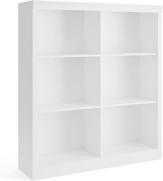 GarveeHome 6 Cube Storage Organizer, 53 Inch Tall Bookcase