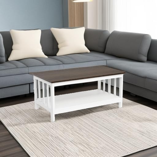 ChooChoo Farmhouse Coffee Table, 40 Inch