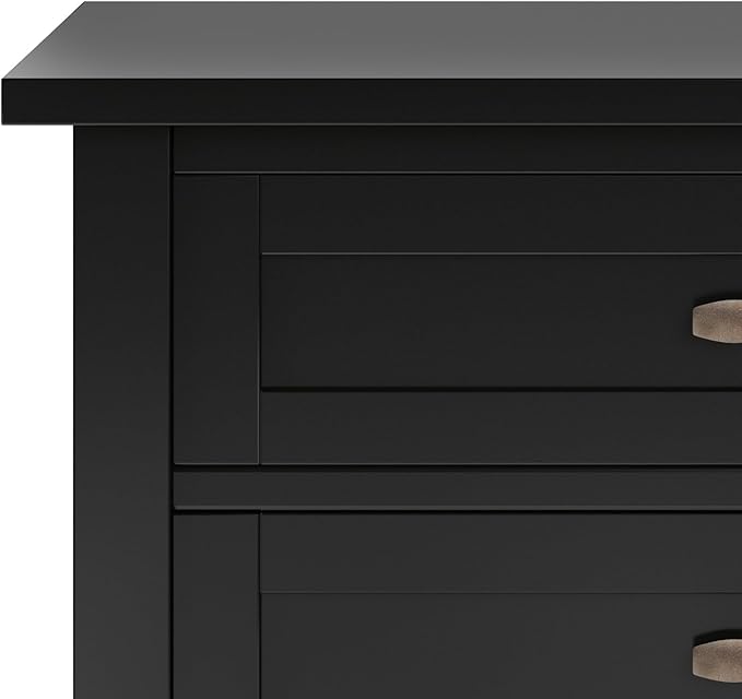 SIMPLIHOME Warm Shaker Bedside Table