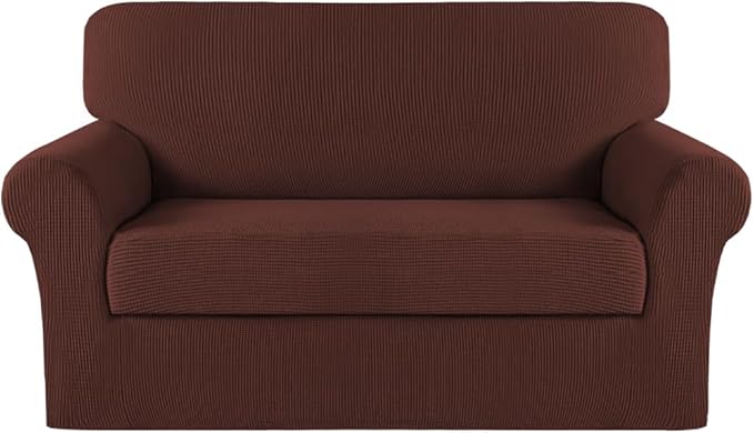 Turquoize Stretch Sofa Slipcover 2 Pieces Sofa Cover Couch Cover