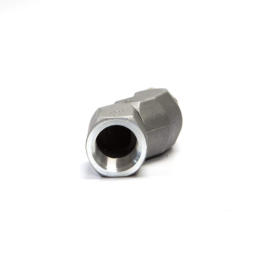 Apeixoto 3/4 Inch Fuel Swivel, Fuel Hose Swivel with 3/4'' NPT Connector Fuel Plane Swivel with 360 Roating Connector