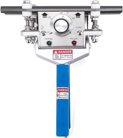 FKR-400 16" Hand Held Crimp Heat Sealer Bag Crimp Heat Sealer Sealing Machine Tool Aluminum Foil Kraft (16" Sealing Length)