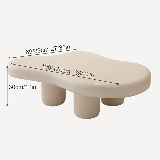 Minimalist Coffee Table, Eco-Friendly Board