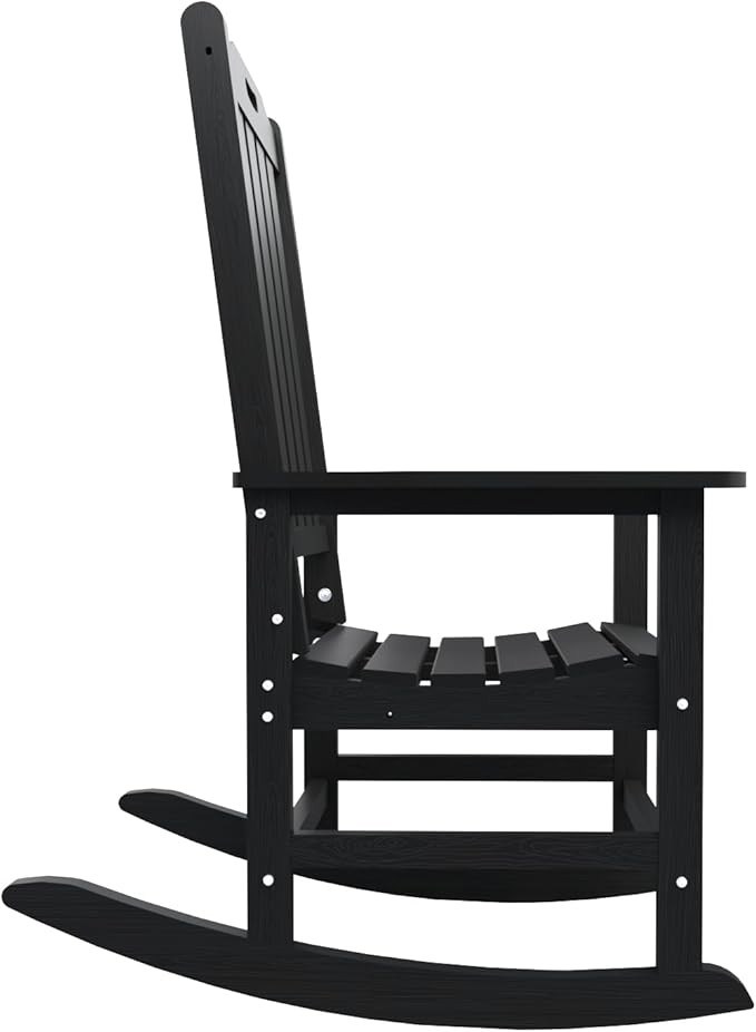 THOEOE Oversized Rocking Chair, Outdoor Rocking Chair