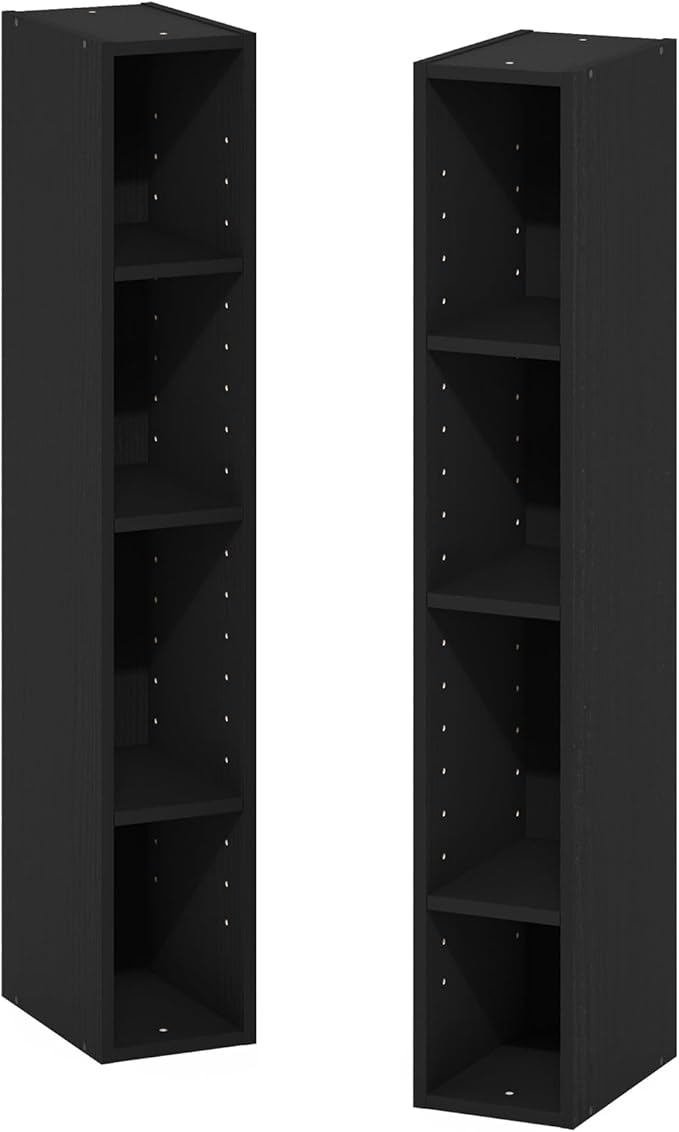 Furinno Fulda Book Shelf, 8-Tier Bookshelf, Bookcase