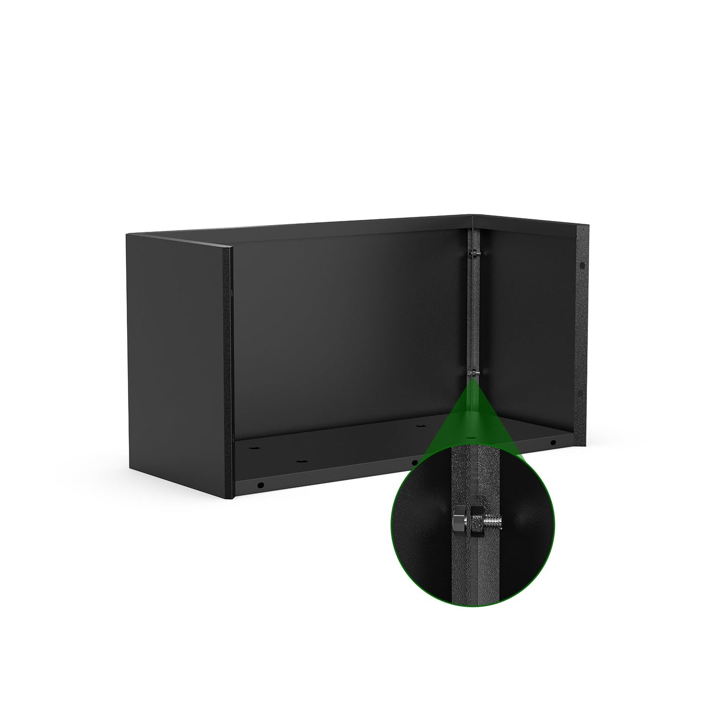 Ganeekiron Rectangular Planter Box (36''L x 15''W x 15''H) Large Planter Box Outdoor, Metal Planters with 6 Drainage Holes for Commercial Residential Patio Deck and Backyard, Black