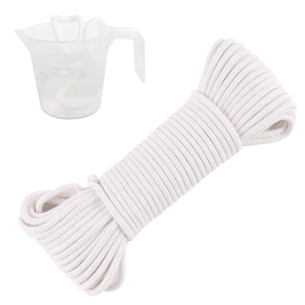 Self Watering Wick Cord, Sonku 80 Feet Nylon String Rope for Self-Watering Planter Pot DIY Automatic Watering Device System Potted Plant Sitter Auto Drip Irrigation Waterer